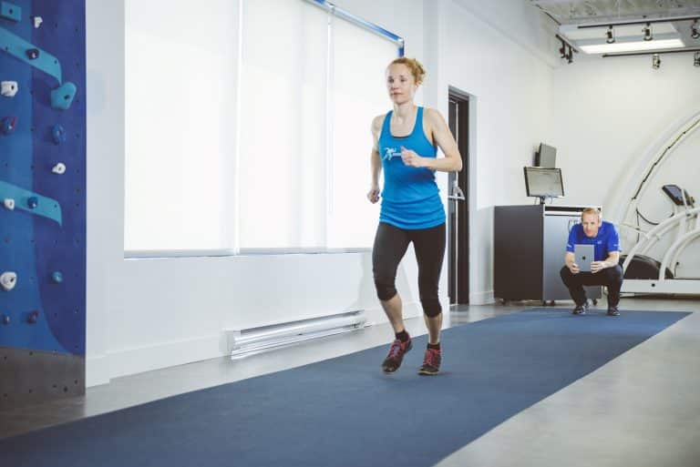 Évaluation biomécanique de course