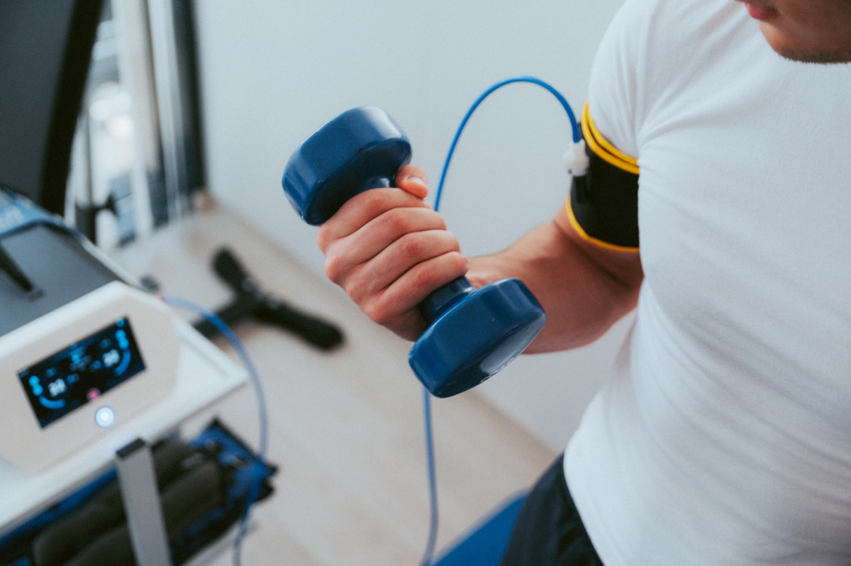 entraînement avec restriction du flux sanguin